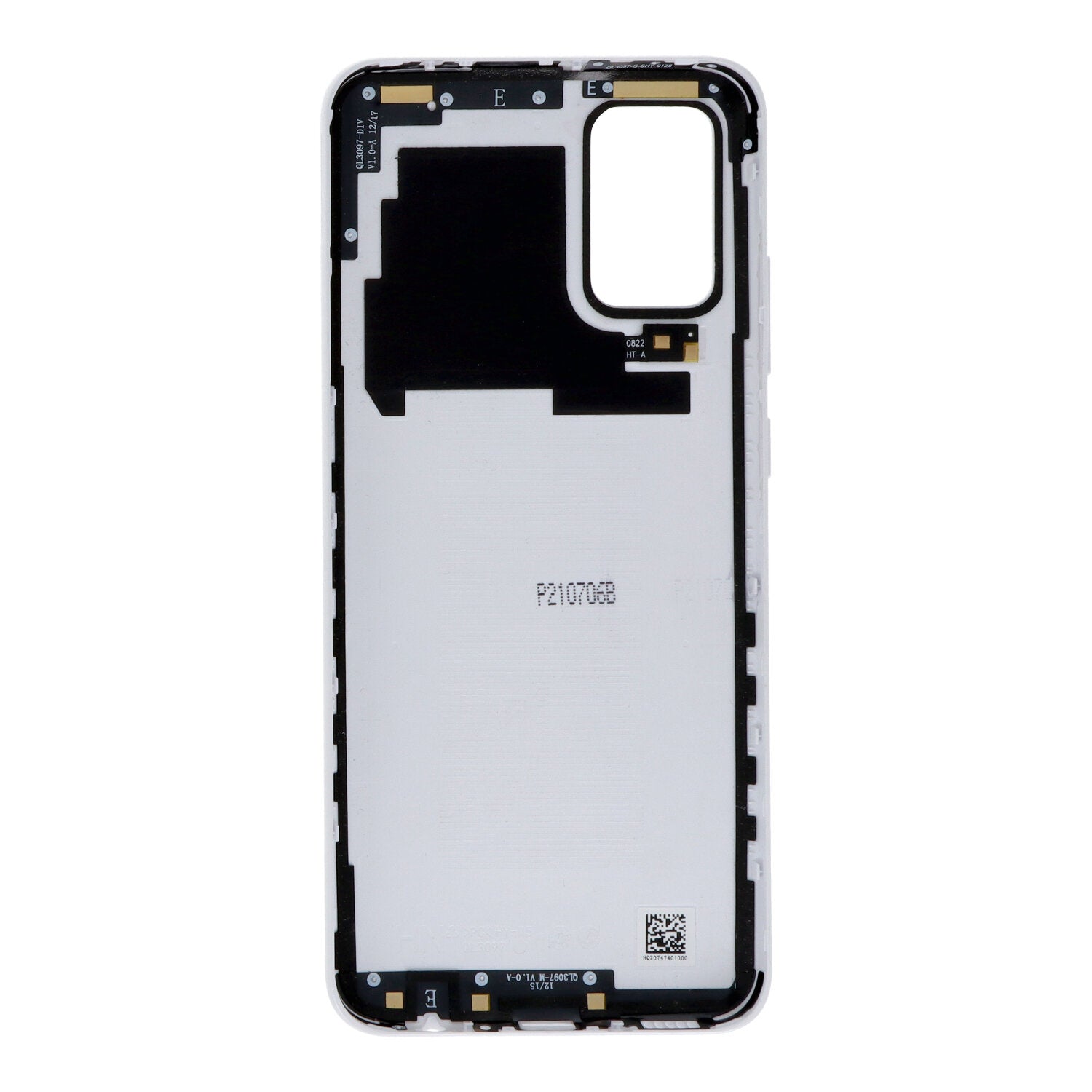 166mm batterij cover voor Samsung Galaxy A02s A025U Amerikaanse versie wit origineel