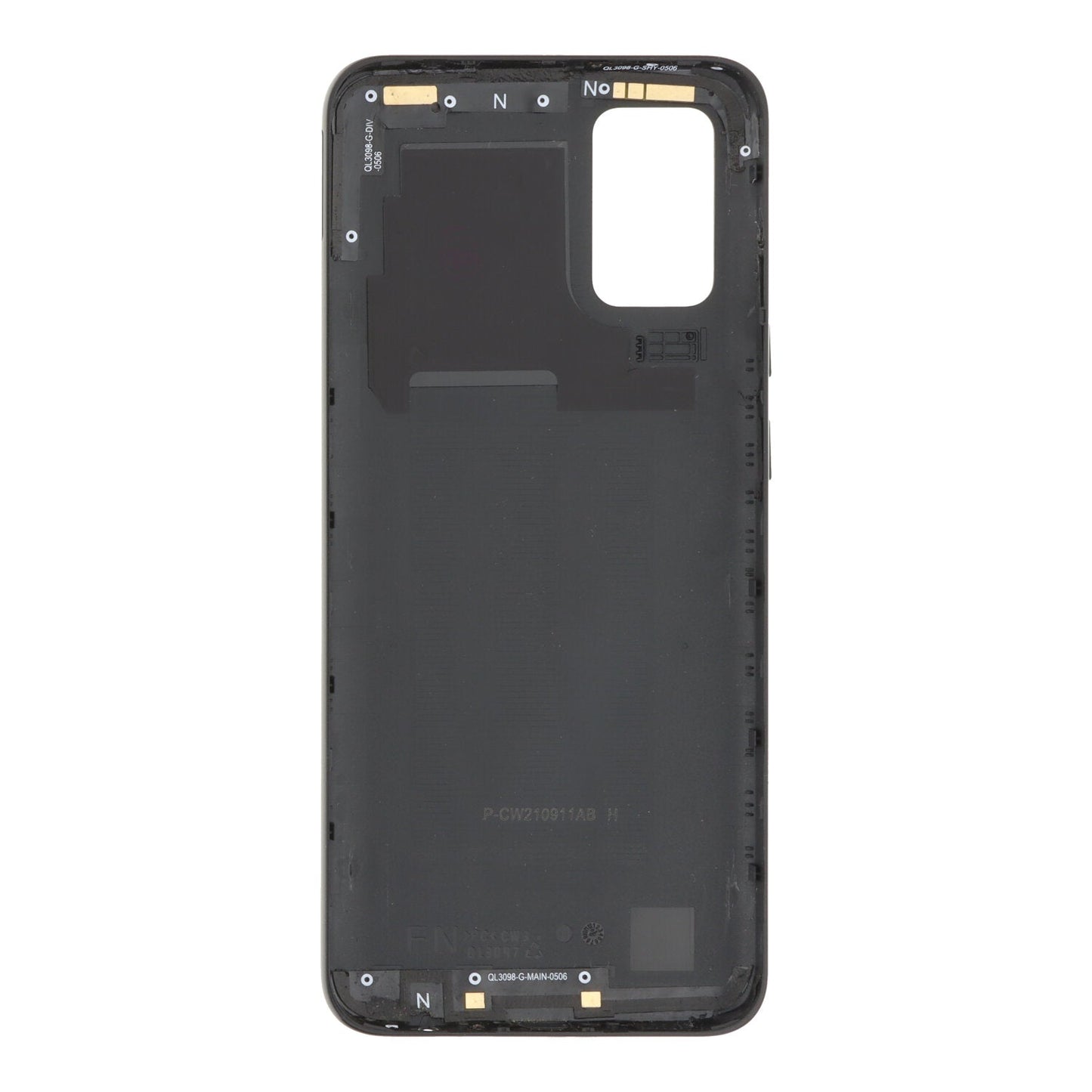 166mm batterij cover voor Samsung Galaxy M02s M025F zwart origineel