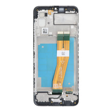 166mm display met frame voor Samsung Galaxy A03 (A035 A035G) Europese versie zwart origineel