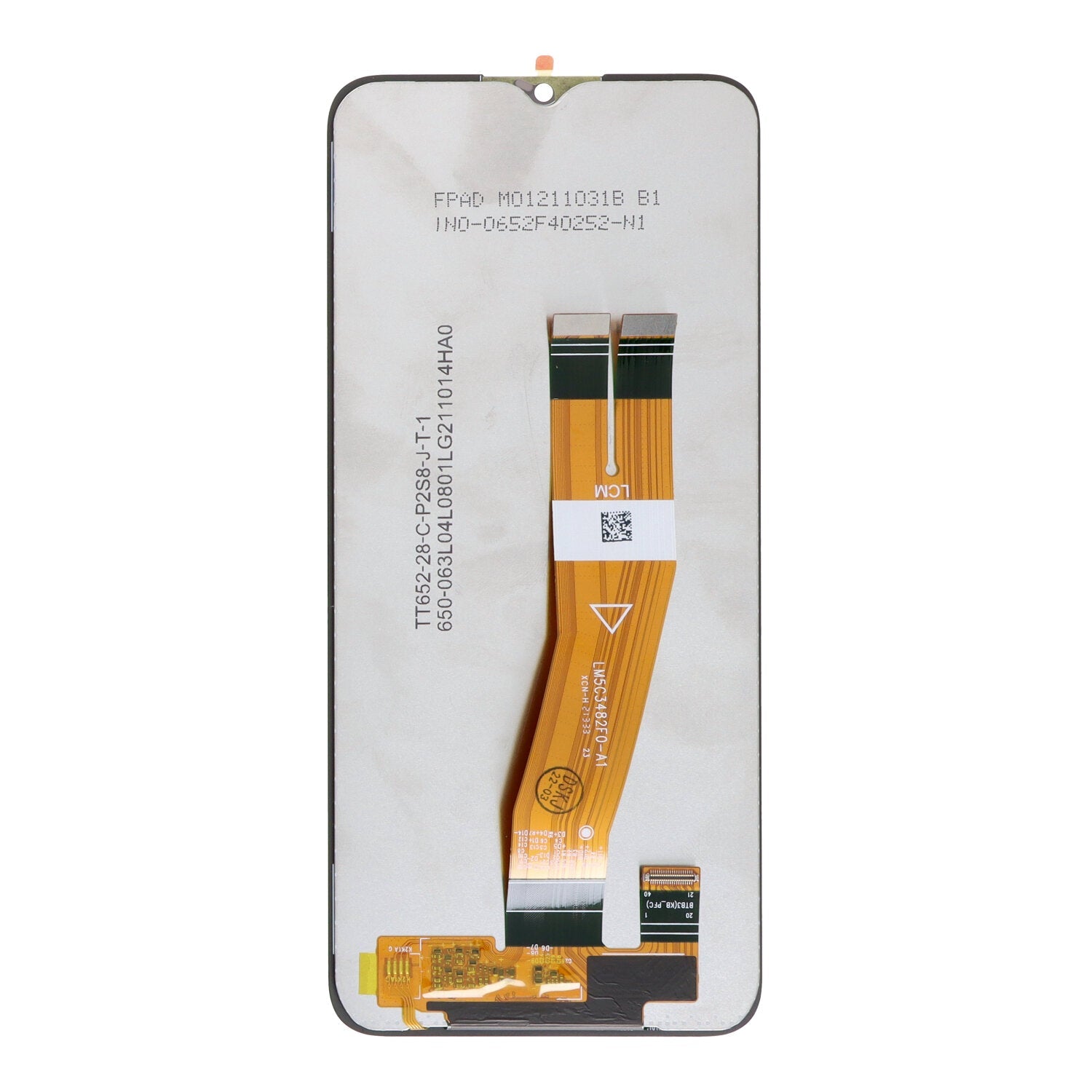 166mm display voor Samsung Galaxy A03/A03s A037G Europese versie zwart origineel