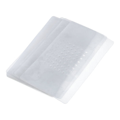 175*105mm 7 inch silicone mat transparant
