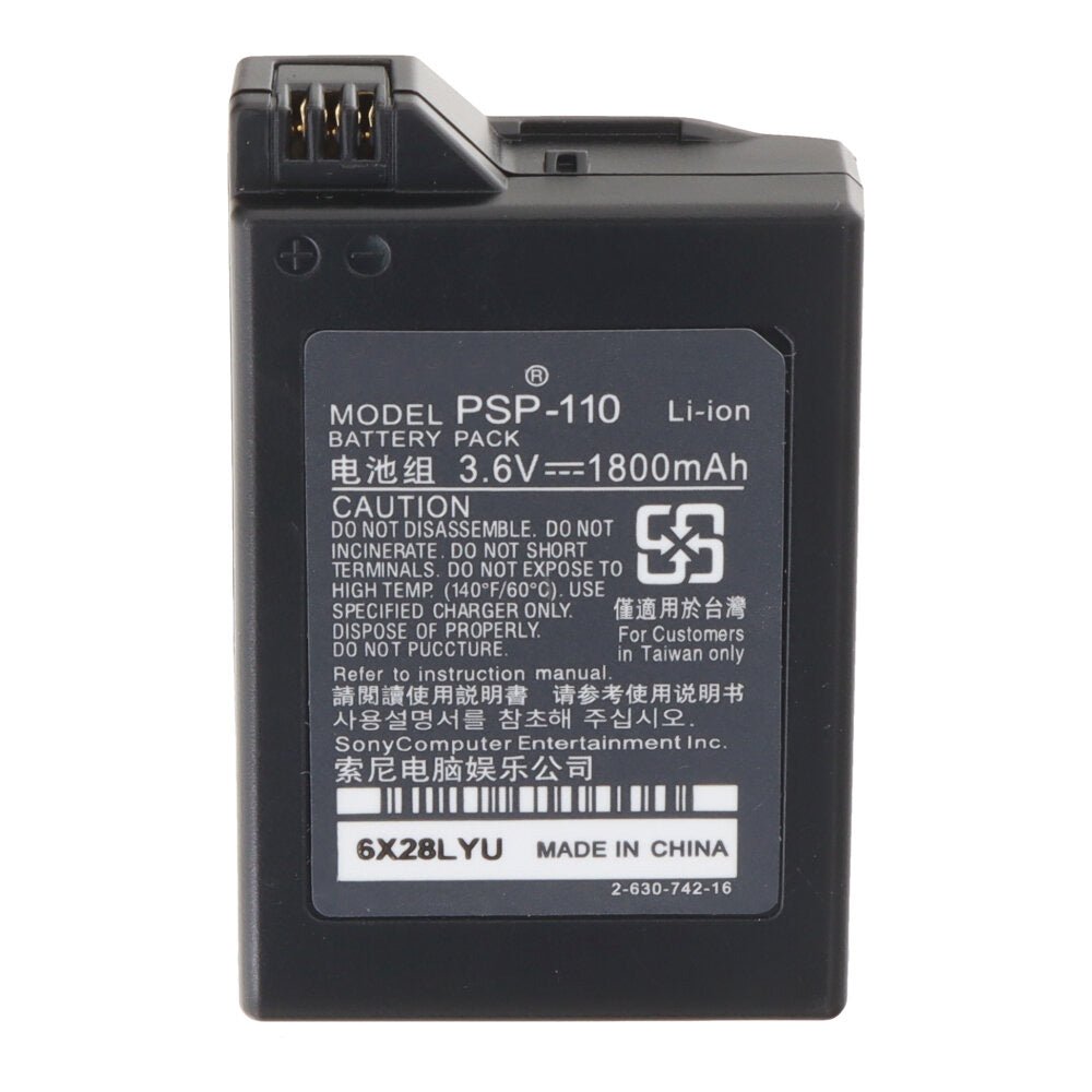 1800mAh batterij voor PSP 1000 OEM