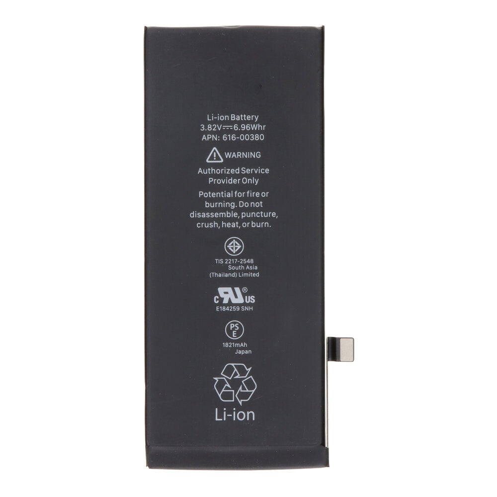 1821mAh batterij + batterij plaklaag voor iPhone 8 origineel