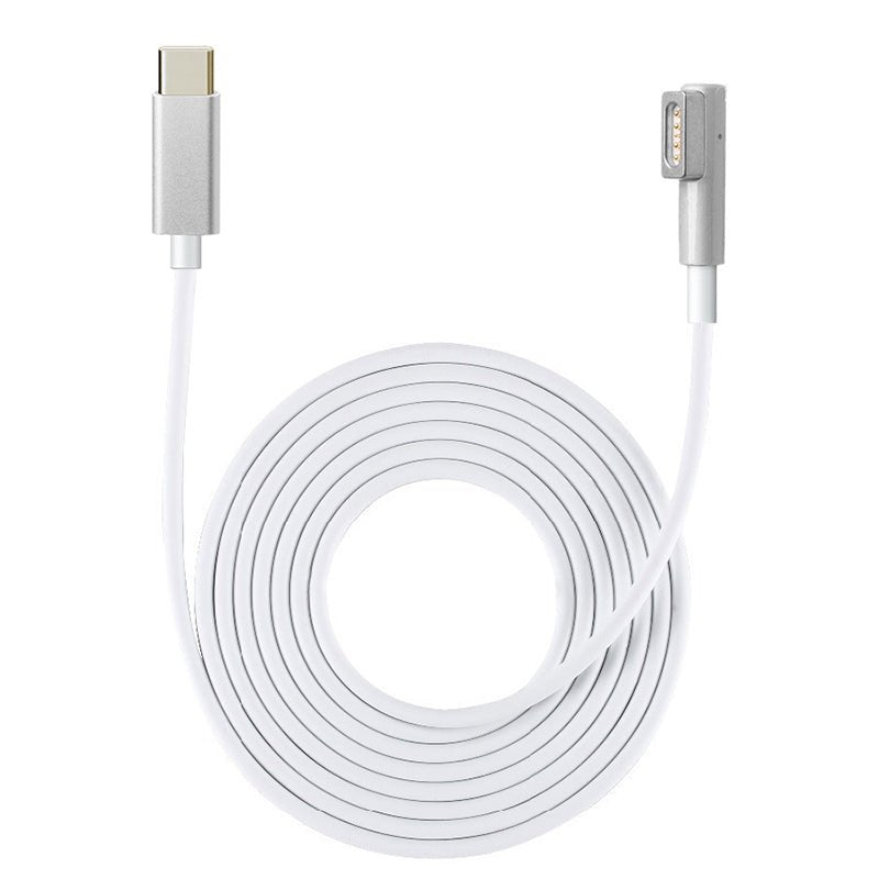 1.8M USB - C naar MagSafe1 L - vorm 5Pin Oplaadkabel Wit