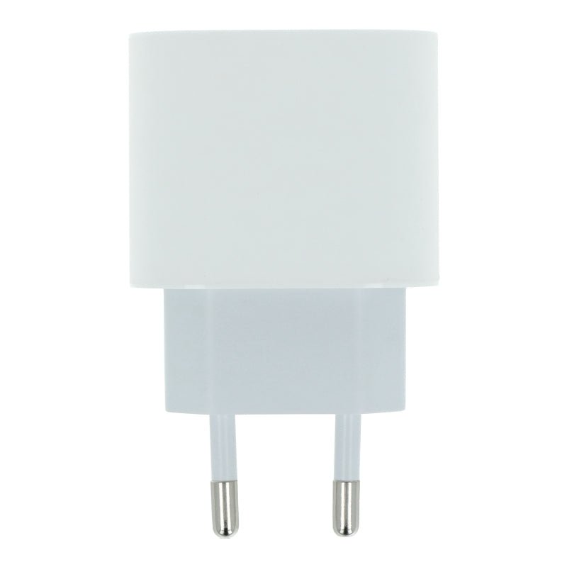 18W USB - C PD oplader voor iPhone 8 - 11 Pro Max wit EU stekker