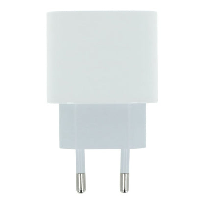 18W USB - C PD oplader voor iPhone 8 - 11 Pro Max wit EU stekker