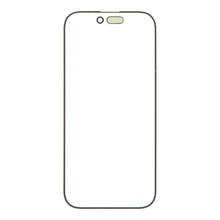 Glas lens + OCA voor iPhone 16 Pro zwart OEM