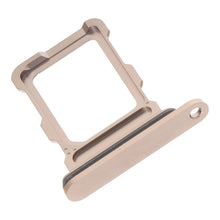 Simkaart houder voor iPhone 16 Pro / 16 Pro Max Single Card Versie Desert Titanium Origineel