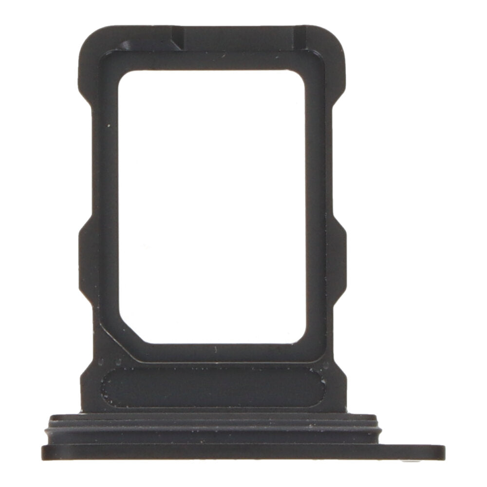 Simkaart houder voor iPhone 16 Pro/16 Pro Max Dual Card versie zwart titanium origineel
