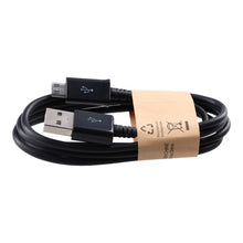 1M 2A Micro USB - kabel voor Samsung Galaxy S4 OEM Zwart
