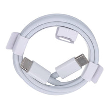 1M 65W USB - C naar USB - C oplaad - en datakabel wit HQ