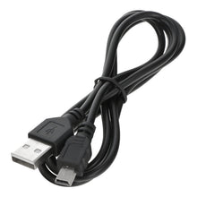 1m 8mm Mini USB oplaadkabel voor mp3/camera/smartphone