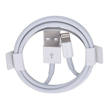1m Lightning naar USB Kabel met verpakking voor iPhone 5 - 8 Plus/iPad 4/iPad Air/iPad Air 2 Wit (Origineel)