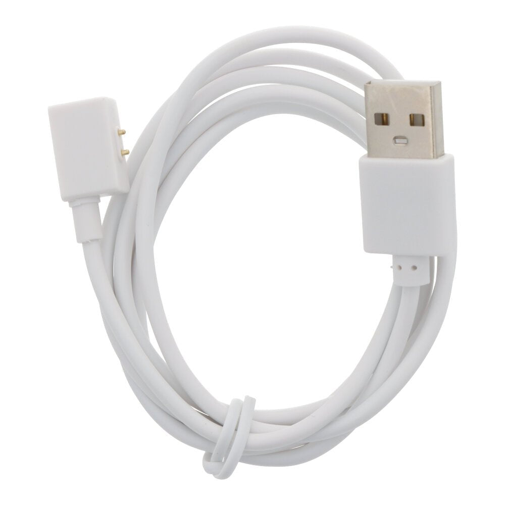 1m Magnetische USB Smart Armband Opladerkabel voor Xiaomi Smart Band 8 Wit HQ