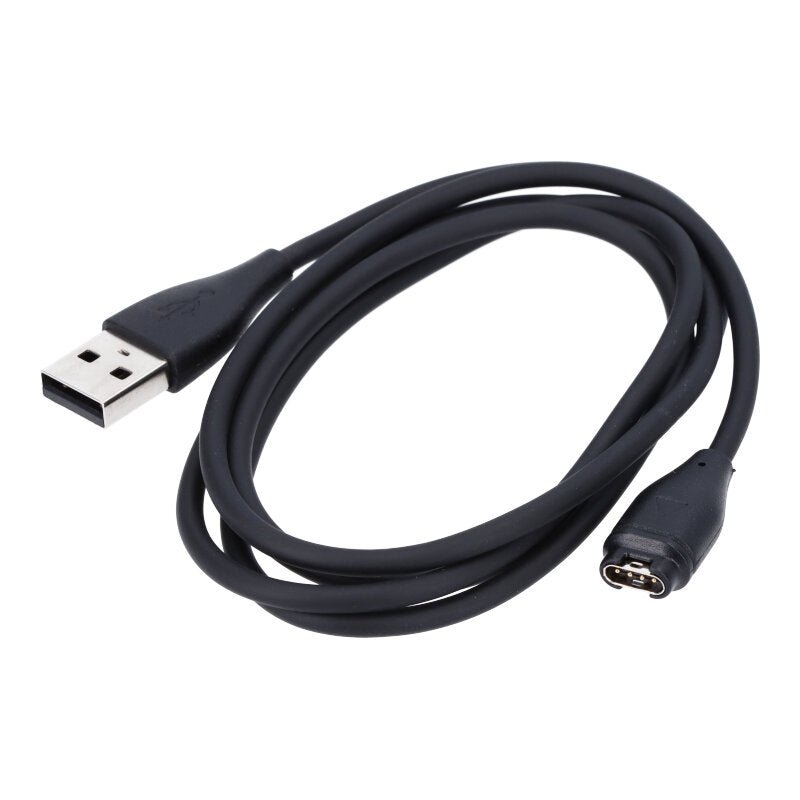 1M Snelladerkabel Smartwatch USB Oplader voor Garmin Venu 2/2S Black