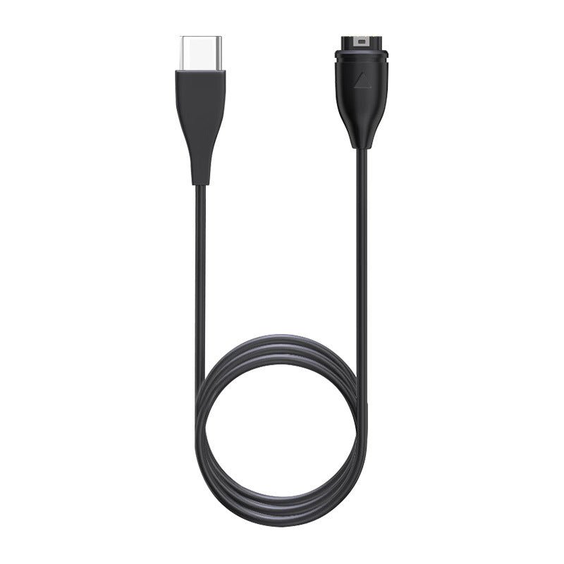 1M USB - C (Male) naar Garmin Watch Port oplaadkabel voor Garmin Smartwatch black HQ