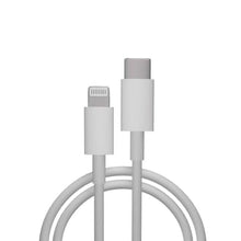 1m USB - C naar Lightning TPE Oplaad - en datakabel voor iPhone/iPad/iPod Wit MFi gecertificeerd