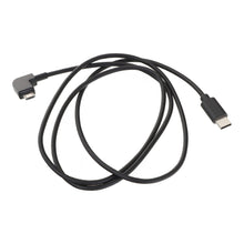 1M USB - C naar Micro (Gebogen Hoofd) OTG Data - verlengkabel voor DJI Pocket 1/2 Zwart