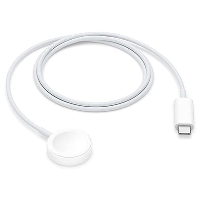 1M USB - C poort ABS magnetische snelle oplader voor Apple Watch HQ Wit
