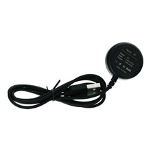1m USB - oplaadkabel voor Samsung Galaxy Watch Active R500/Active 2 zwart met oplaadstand