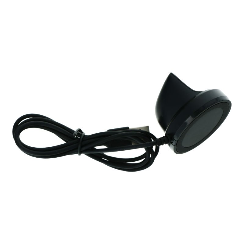 1M USB oplader kabel voor Samsung Gear Fit 2 R360 OEM black met oplaadstandaard