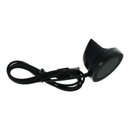 1M USB oplader kabel voor Samsung Gear Fit 2 R360 OEM black met oplaadstandaard