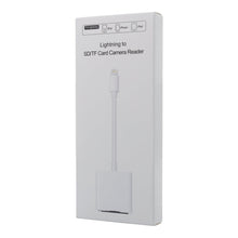 2 in 1 Lightning naar SD/TF kaartlezer voor iPhone/iPad
