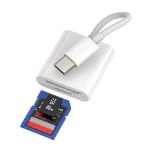 2 in 1 USB - C naar SD/TF kaartlezer voor Android