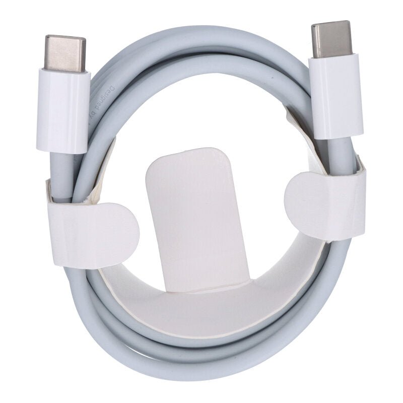 2 meter 65W USB - C naar USB - C oplaadkabel wit HQ