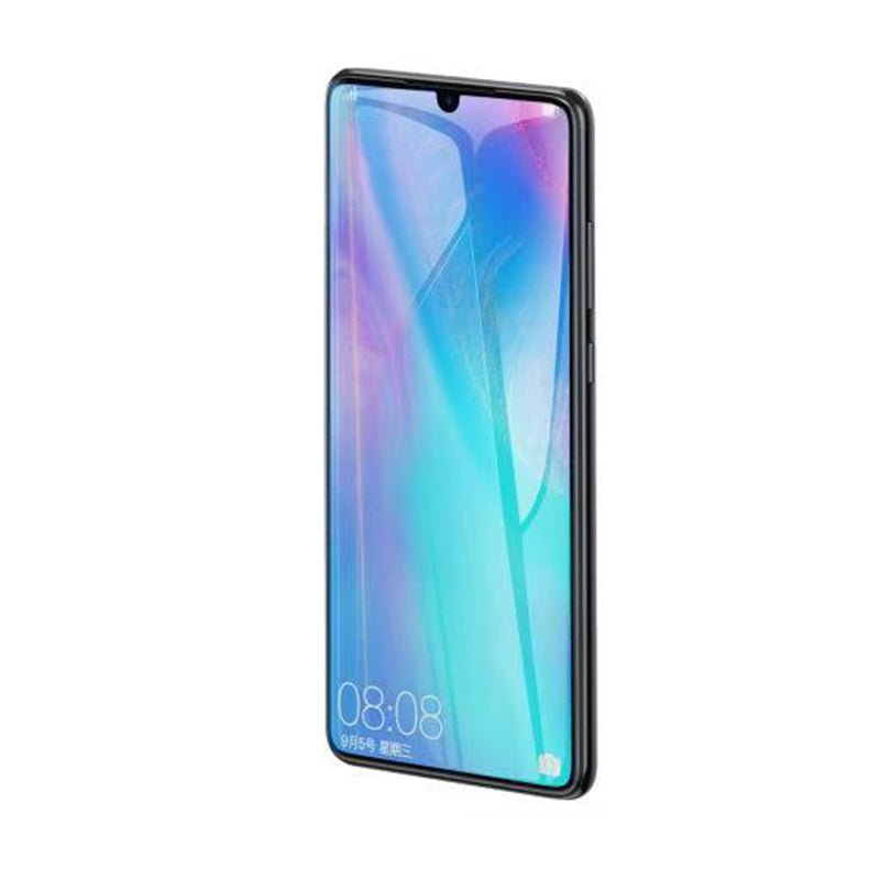2 stuks Baseus 0.15mm valbestendige gebogen volledige display beschermer zachte folie voor Huawei P30 zwart
