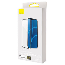 2 stuks Baseus 0.3 mm full screen tempered glass screen protector voor iPhone 13 Pro Max zwart