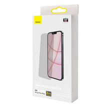 2 stuks Baseus 0.3mm anti - glare privacy tempered glass screen protector voor iPhone 13 Pro Max transparant