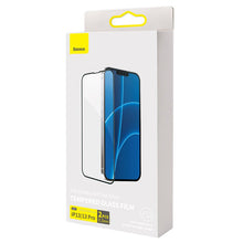 2 stuks Baseus 0.3mm full screen tempered glass screen protector voor iPhone 13/13 Pro zwart