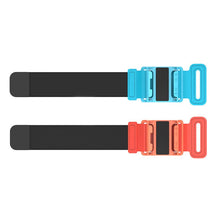 2 stuks DOBE TNS - 3180 links en rechts verstelbare polsbanden voor Nintendo Switch 2 Joy - Con rood + blauw