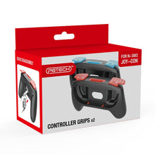 2 stuks GP - 361 linker en rechter brackethouder handgreep voor Nintendo Switch 2 Joy - Con zwart rood + zwart blauw