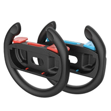 2 stuks GP - 362 linker en rechter racegames stuurwielgreep voor Nintendo Switch 2 Joy - Con zwart rood + zwart blauw