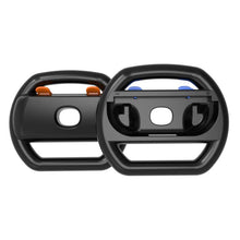 2 stuks HBS - 2813 racing stuurwiel voor Nintendo Switch 2 Joy - Con zwart rood + zwart blauw
