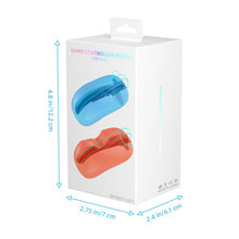 2 stuks JYS - NS2296 ergonomische muis voor Nintendo Switch 2 Joy - Con blauw + rood