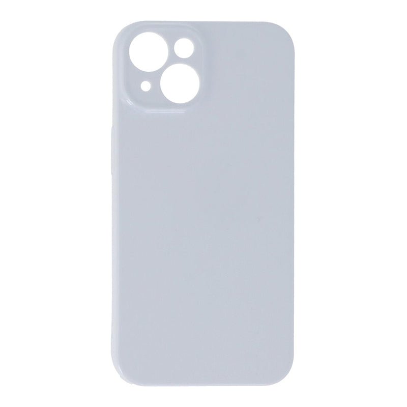 20 stuks Tuoli blanco diy warmte overdracht zacht plastic enkel hoesje voor iPhone 14 wit