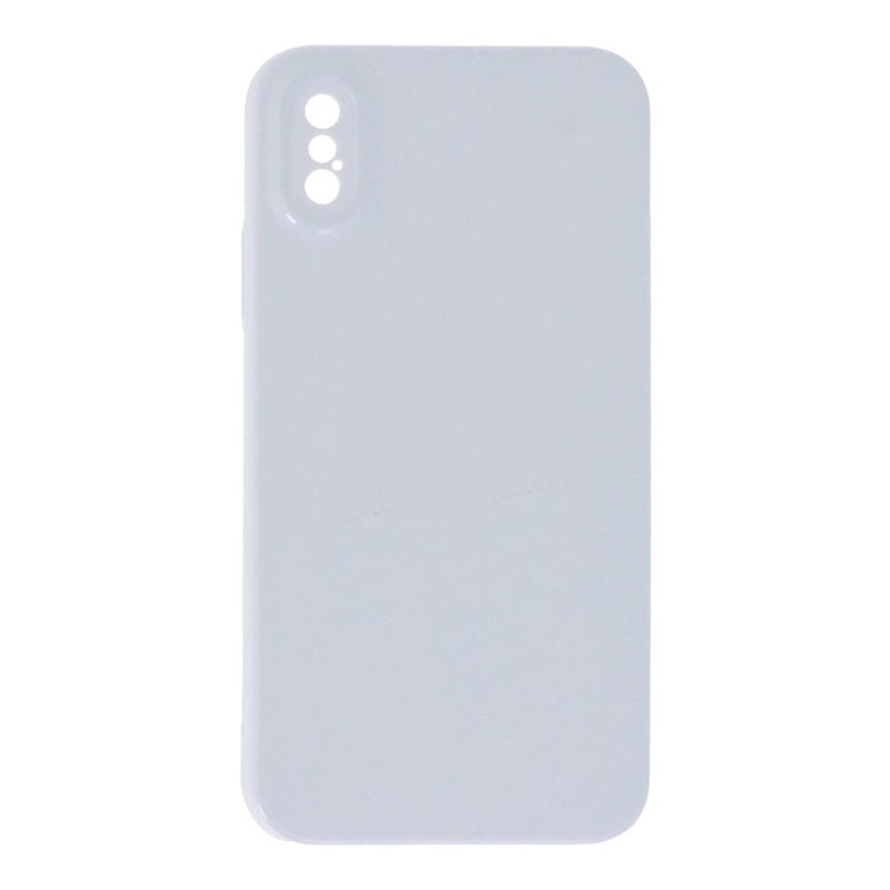 20 Stuks Tuoli Blank DIY Hitteoverdracht Zacht Plastic Enkel Hoesje voor iPhone XS Wit