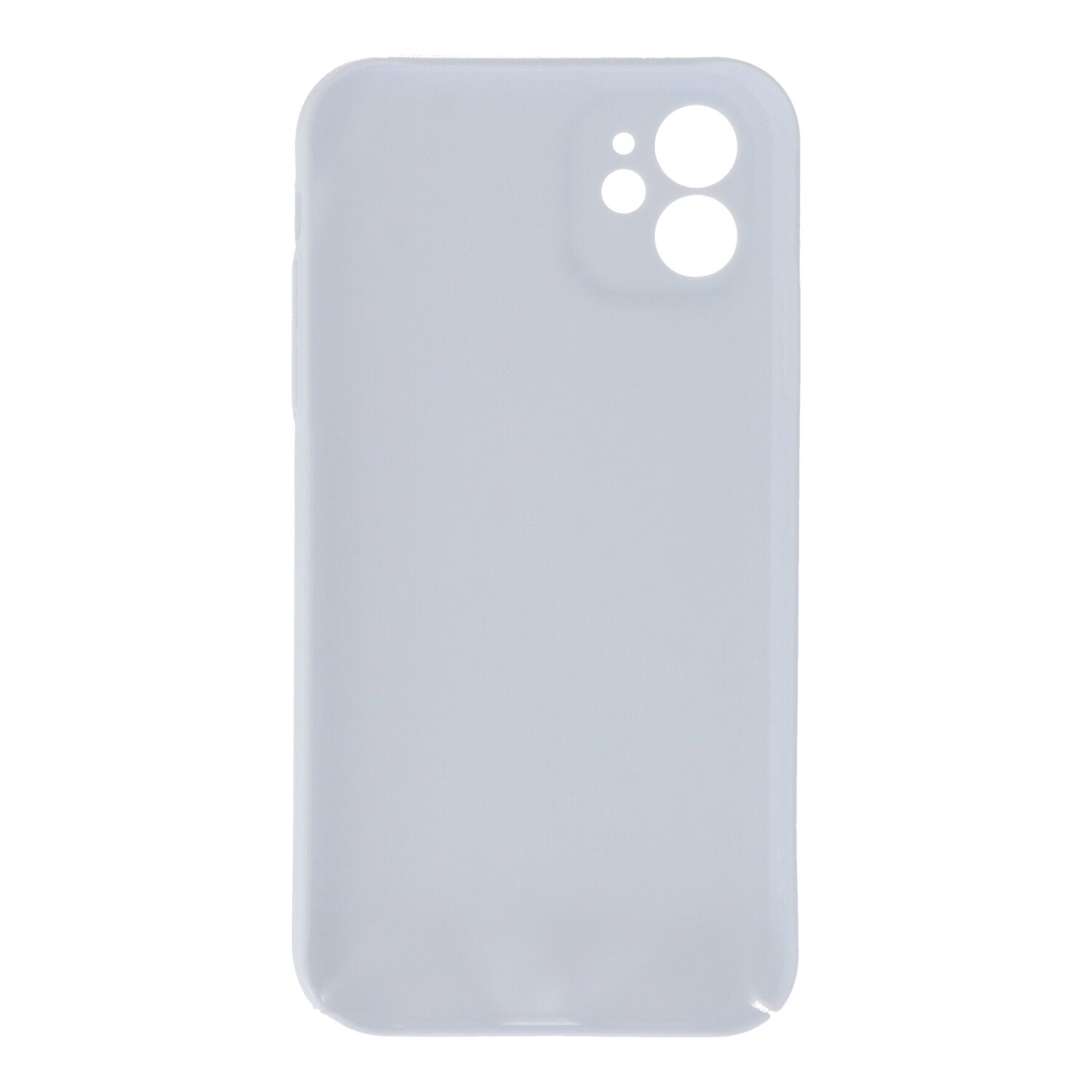 20 stuks Tuoli pc lege diy hitteoverdracht harde plastic case voor iPhone 11 wit
