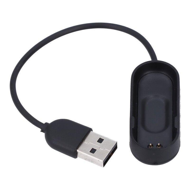 20cm USB oplader dock voor Xiaomi Mi Smart Band 4 black HQ