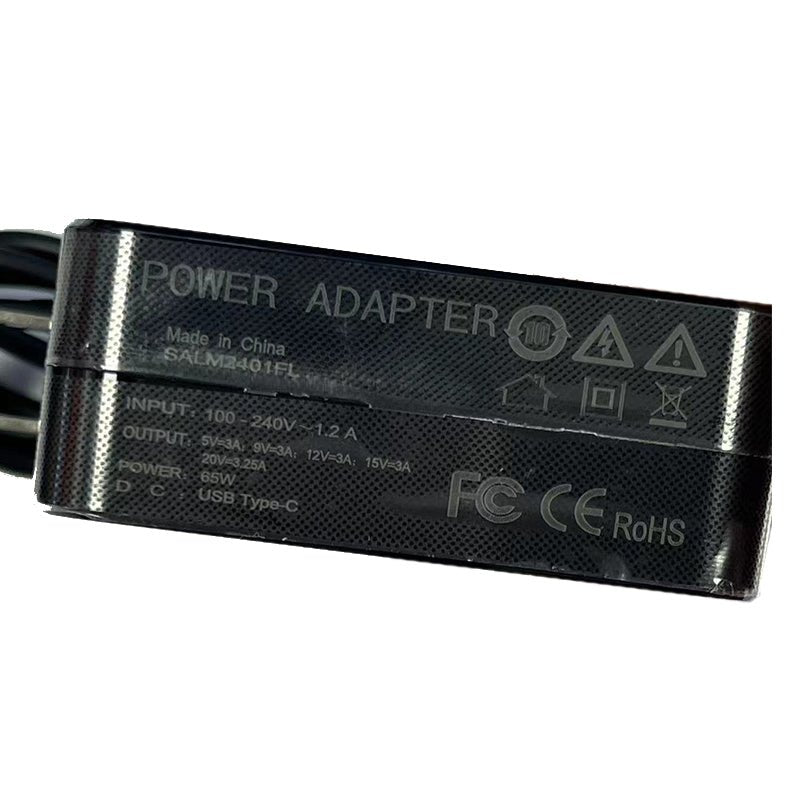20V/3.25A/65W USB - C Voedingsadapter US Plug