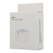 20W USB - C PD lader voor iPhone 11 serie/12 serie/13 serie/14 serie/15 serie wit zonder logo UK plug
