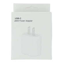 20W USB - C PD oplader voor iPhone 11 - serie/12 - serie/13 - serie/14 - serie/15 - serie wit zonder logo AU - stekker