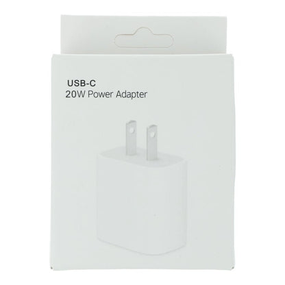 20W USB - C PD oplader voor iPhone 11 - serie/12 - serie/13 - serie/14 - serie/15 - serie wit zonder logo AU - stekker