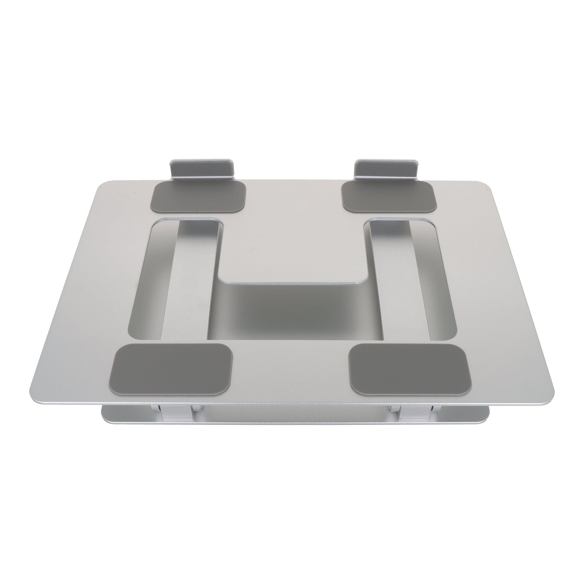 220*300mm aluminium draagbare opvouwbare laptopstandaard voor 15.6 inch en kleinere laptops zilver