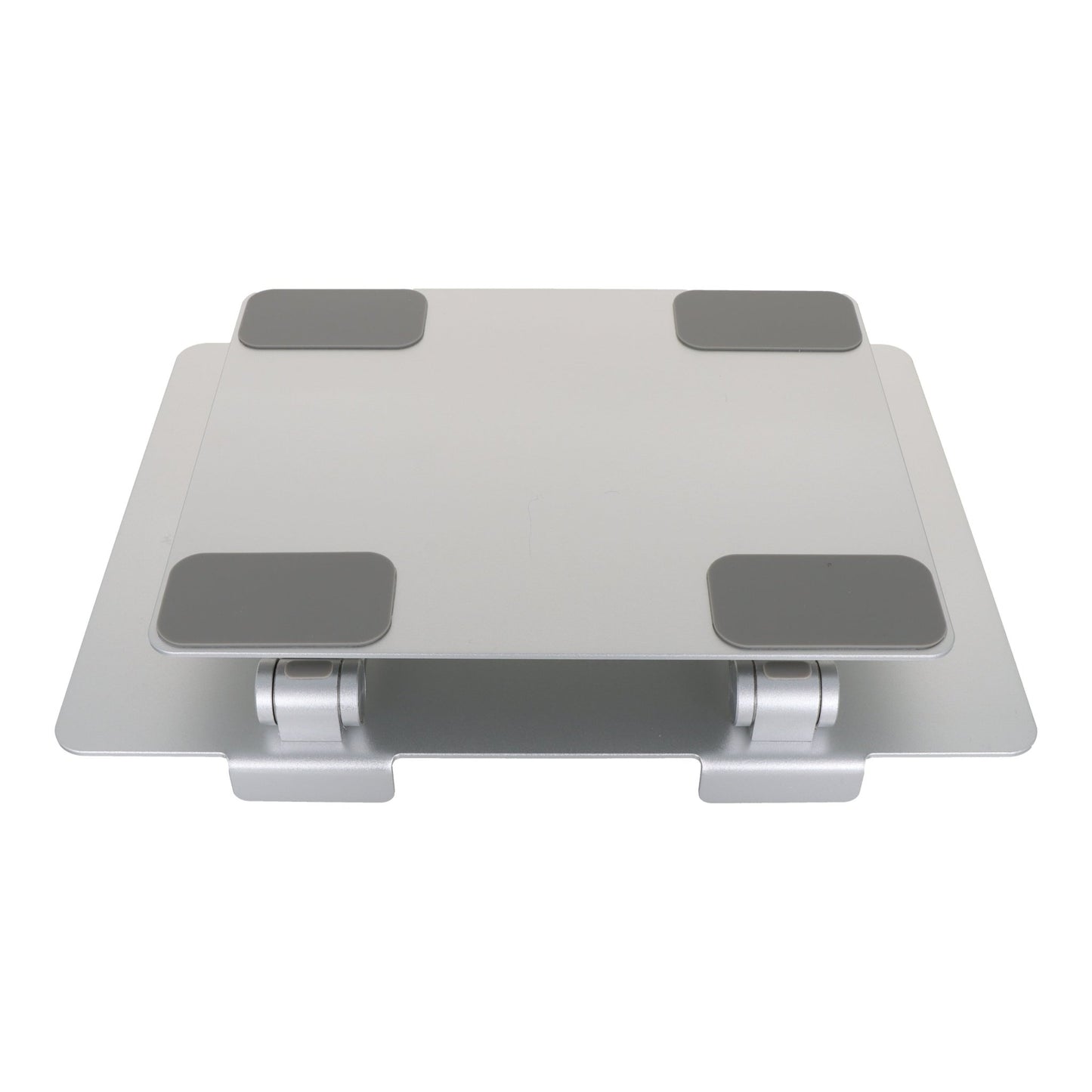 220*300mm aluminium draagbare opvouwbare laptopstandaard voor 15.6 inch en kleinere laptops zilver