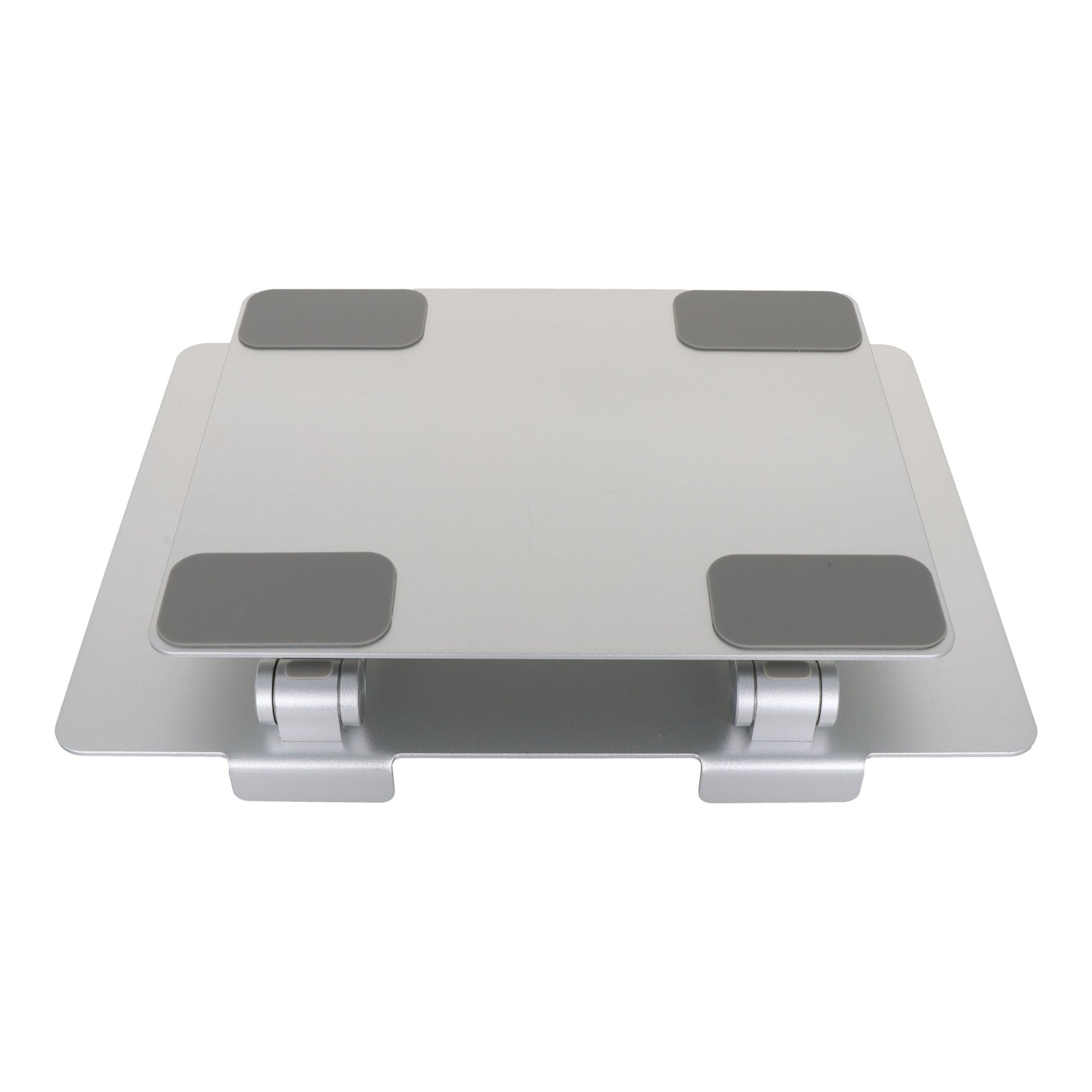 220*300mm aluminium draagbare opvouwbare laptopstandaard voor 15.6 inch en kleinere laptops zilver