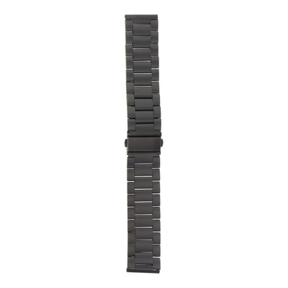 22mm roestvrijstalen schakelband voor Samsung Galaxy Watch6 Classic 47mm zwart